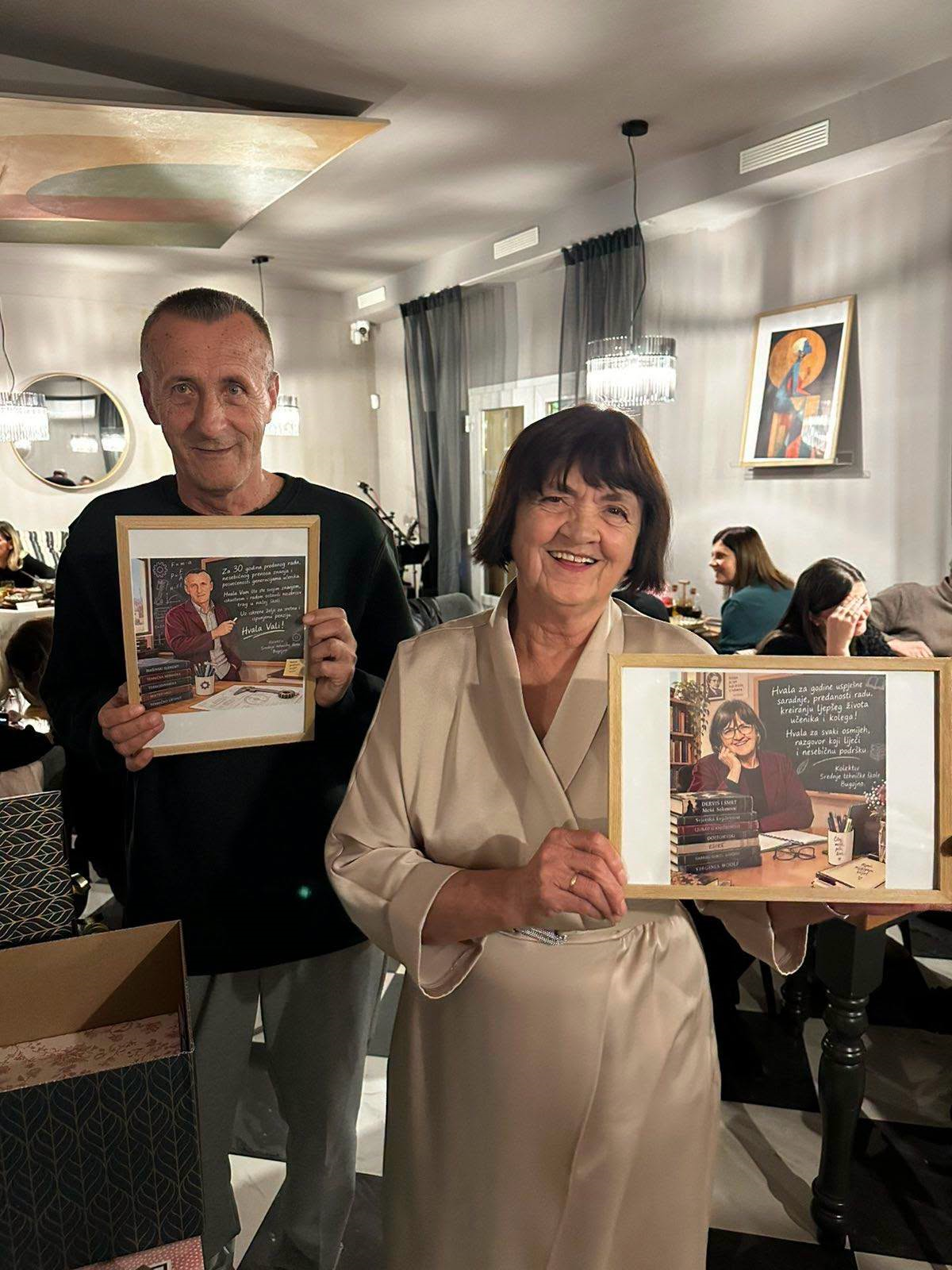 Ispraćaj penzionera – fotografija 4, Srednja tehnička škola Bugojno